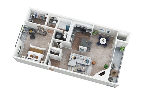 One Bedroom One Bath